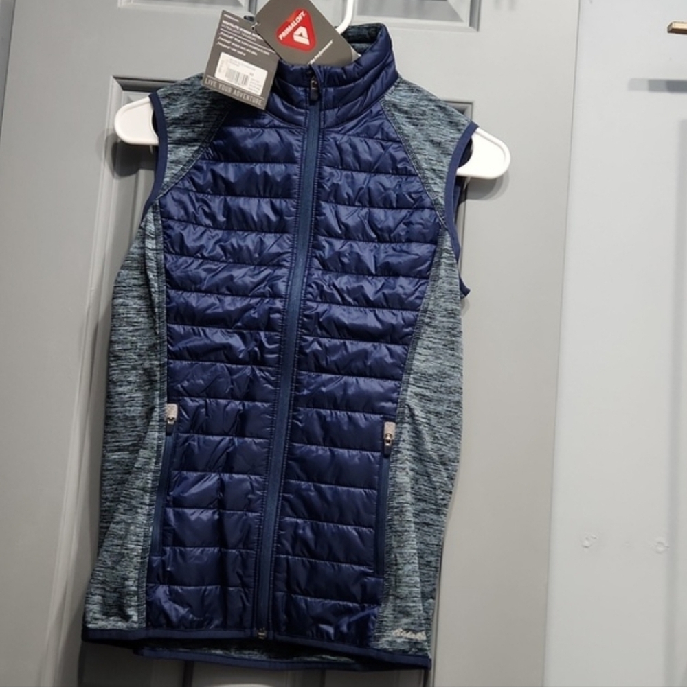 NWUT Eddie Bauer Ignitelite Hybrid Vest Blue XS